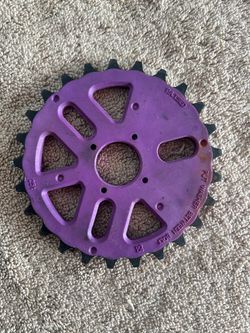 Used black ups sprocket  bmx parts