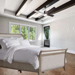 Arhaus Queen Pearson Bed - Flawless