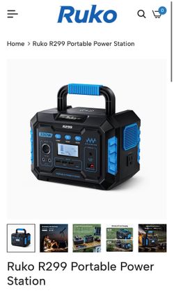 Power Station - Ruko R299 - Portable Battery -Solar Battery