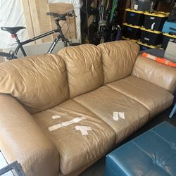 Leather Couch
