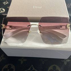 Barbie, Pink Christian Dior Sunglasses