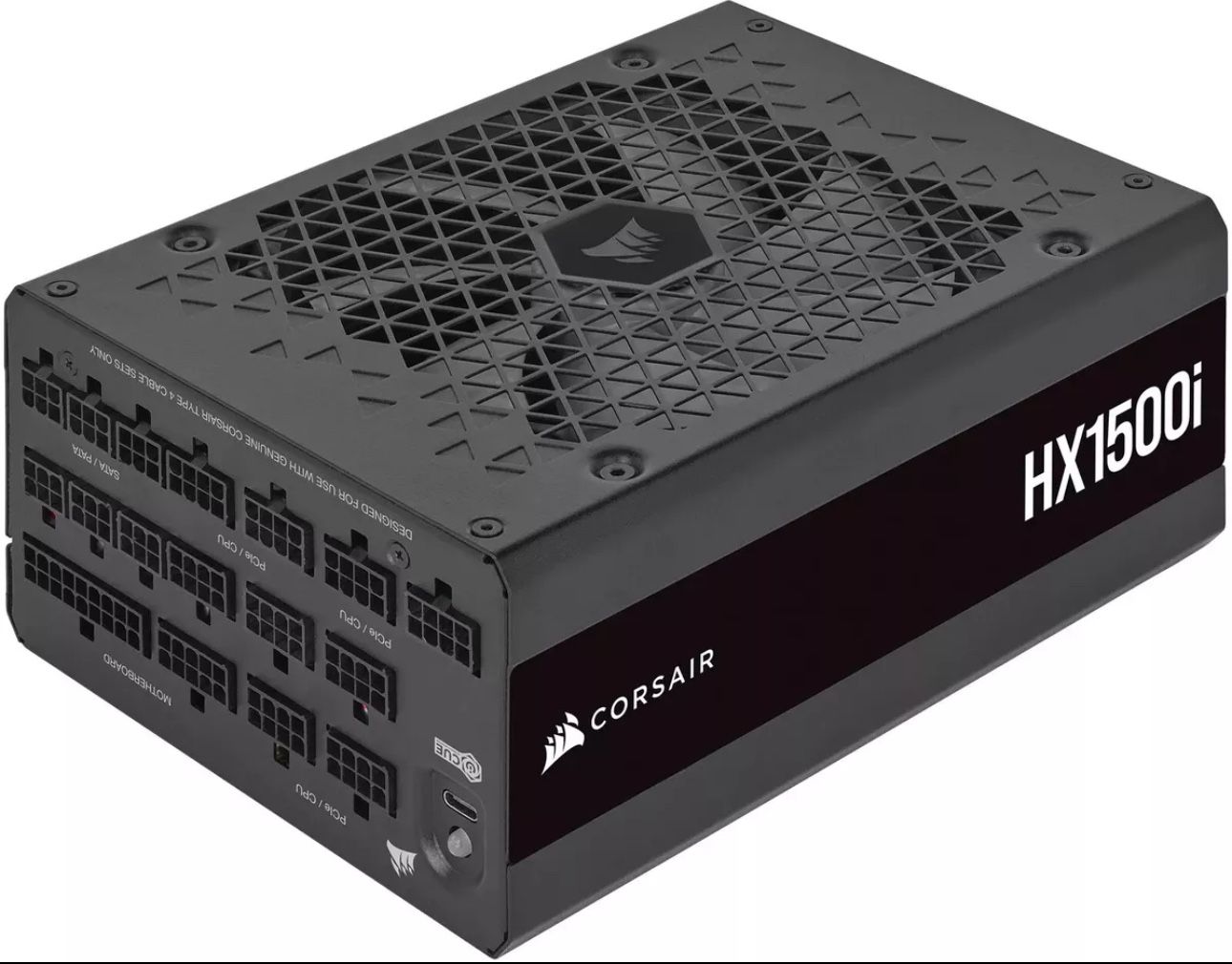 CORSAIR HX1500i 1500W Platinum Power Supply + CORSAIR Premium Sleeved PSU Cables