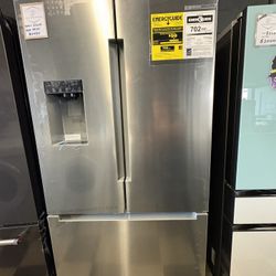 Bosch 100 Series Refrigerator In Stainless Steel 