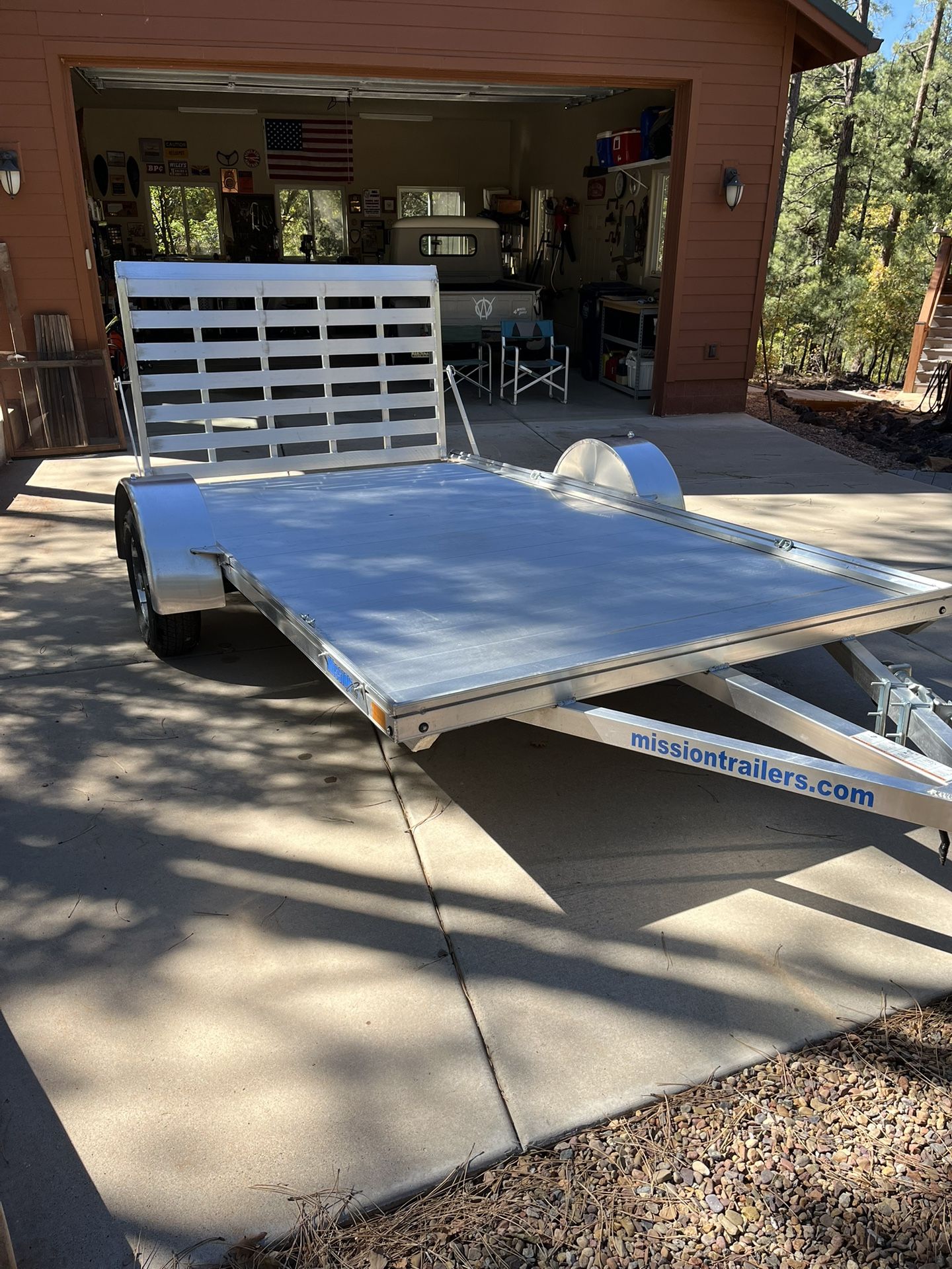 2021 Mission 12ft. Aluminum Trailer