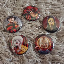 Halloween Pinback Buttons