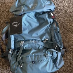Osprey Renn 50 Women's Backpacking Backpack Challenger Blue