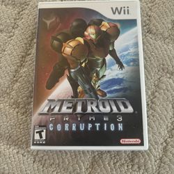 Metroid Prime 3:Corruption - Wii Game