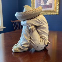 Vintage Sleeping Siesta Sombrero Figurine 