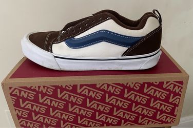 Vans Low-Top Sneakers Brown White Blue