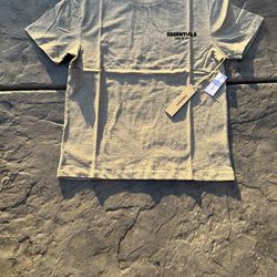 Dark oatmeal Essentials shirt