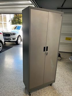 2-Door Metal Storage Cabinet