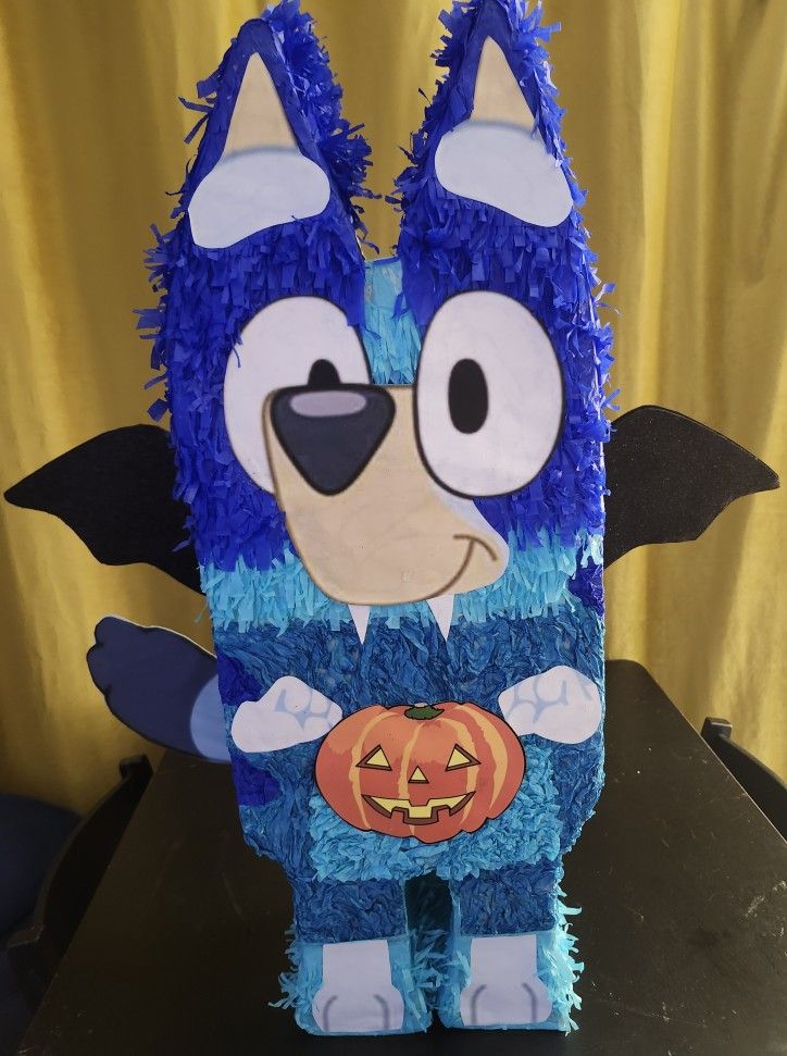 Bluey Pinata Halloween Vampire Pinata