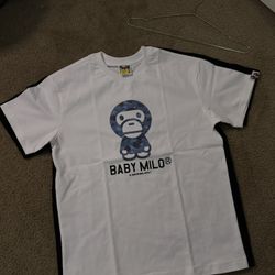 Vintage Clean Pre-Owned Bape Tees W Packaging
