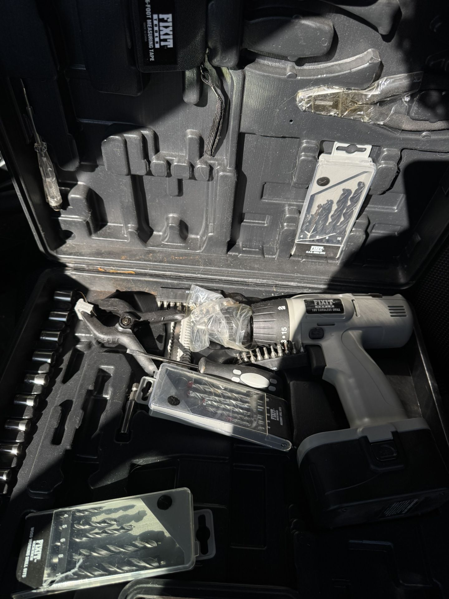 New Power Drill With Accessories