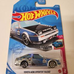 Hot Wheels Zamac Toyota Sprinter Ae86 