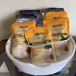 Foot Spa and Salts