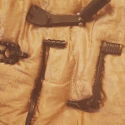 Harley Davidson foot Pegs with Brackets