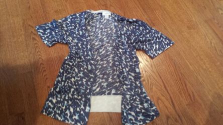 Loft short sleeve cardigan