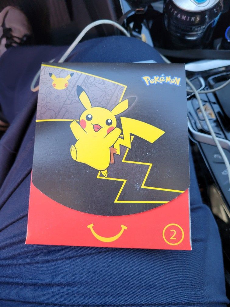 Pokemon McDonald's Cards Sealed Original Happy Birthday Pikachu And Entie Promo Sealed Celebi Promo Sealed