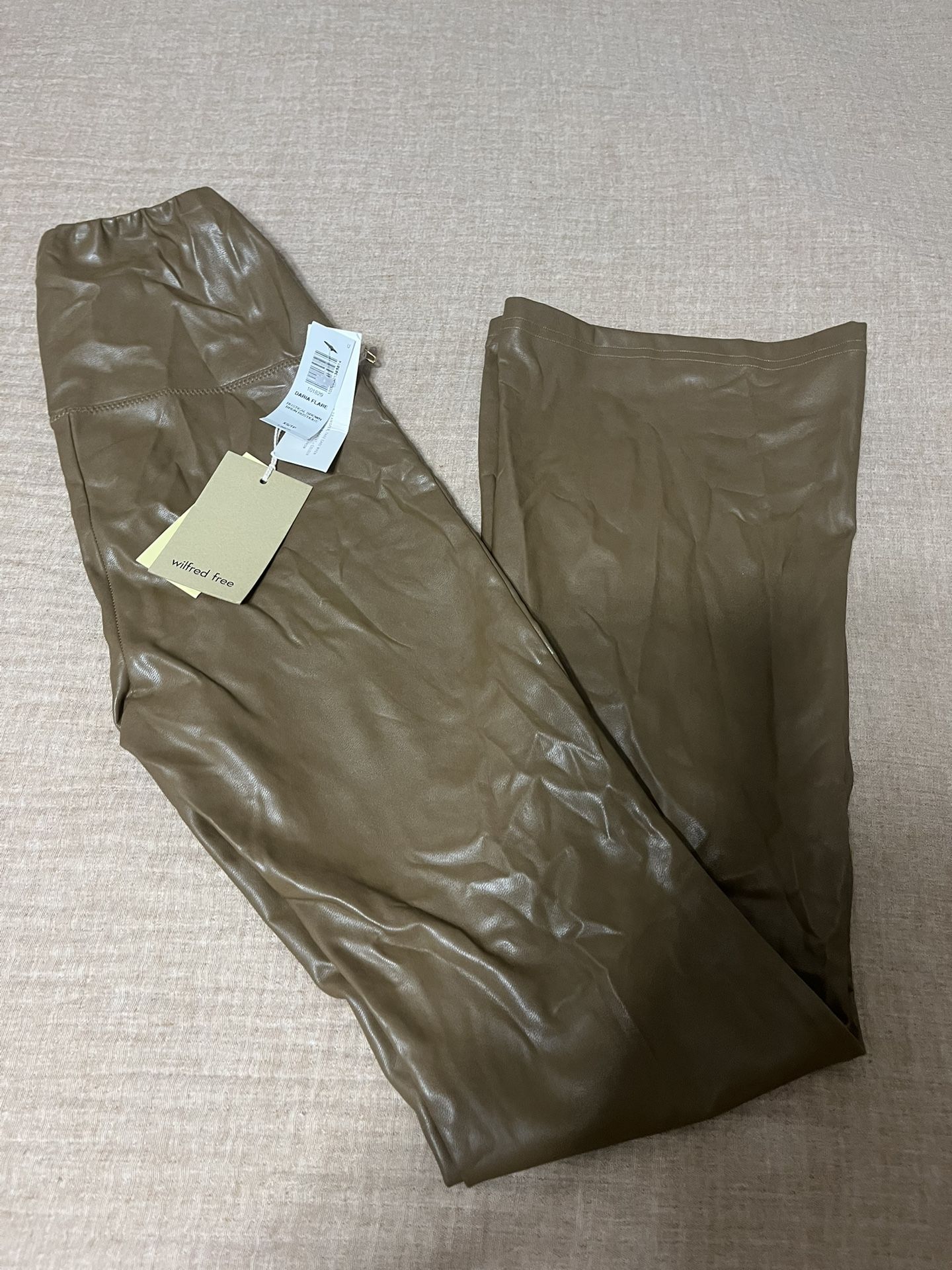 Wilfred Free Leather Leggings