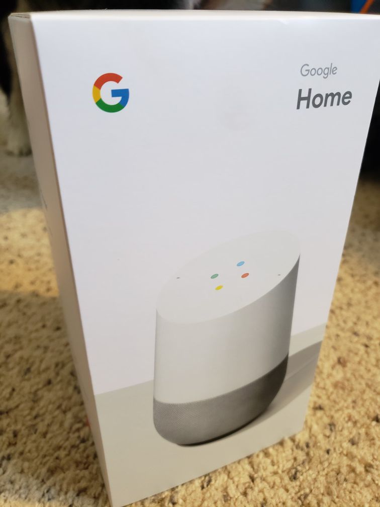 Google Home Smart Speaker NEW IN BOX