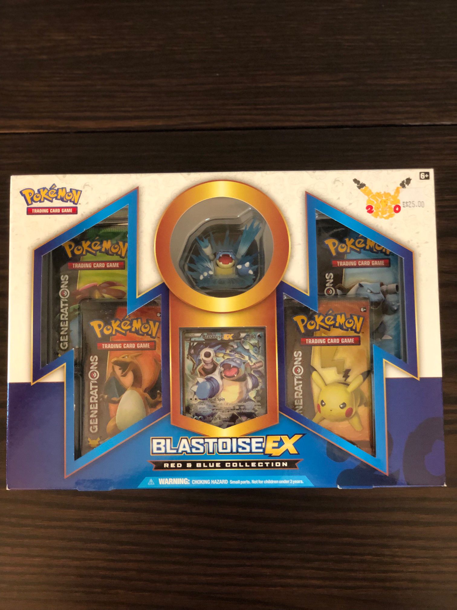 Pokémon Cards Generations Blastoise Box