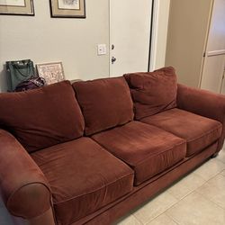 7 ft Plush Couch