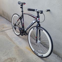 Eurobike single speed road bike flat bar conversion
