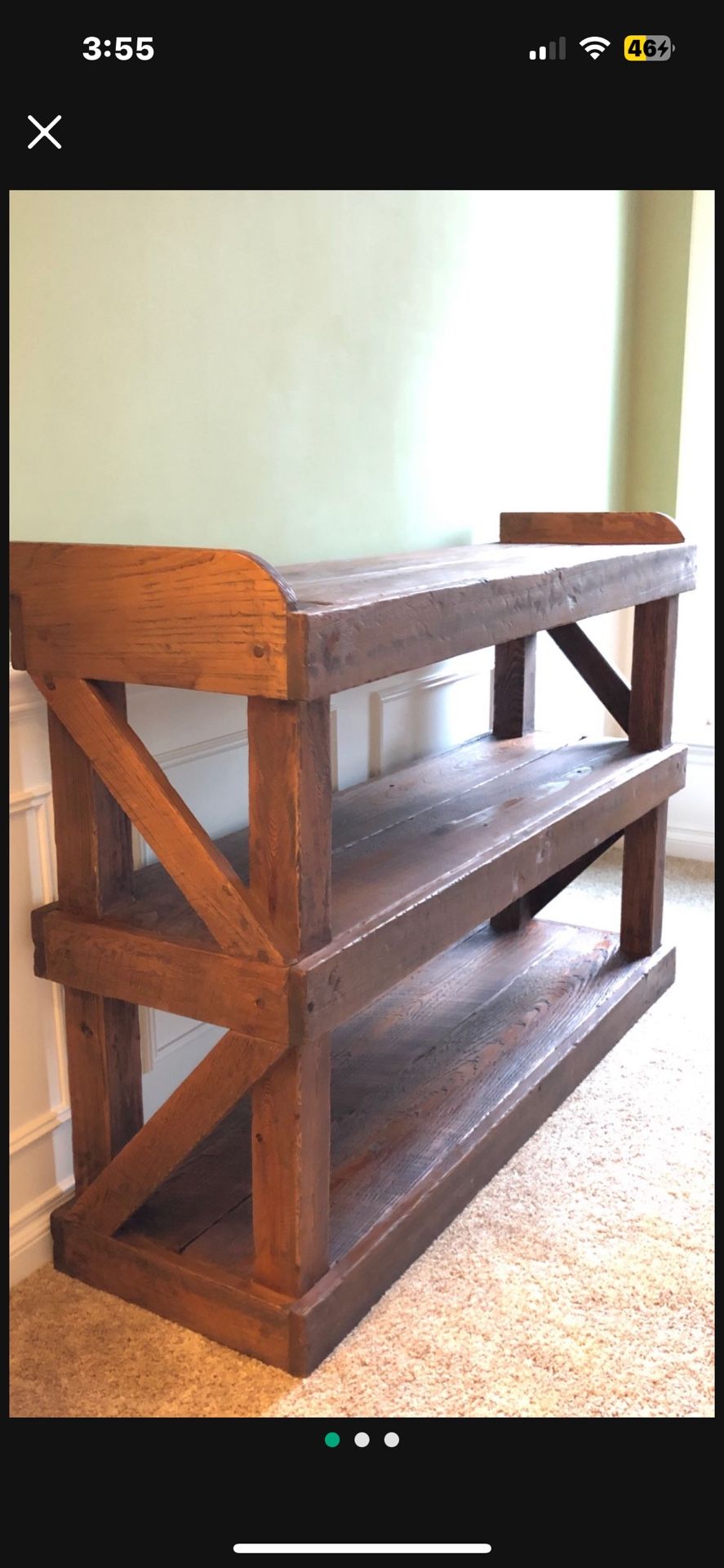 Bookshelf - Reclaimed Barn Wood