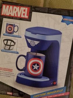 Captain America coffee maker. NEW
