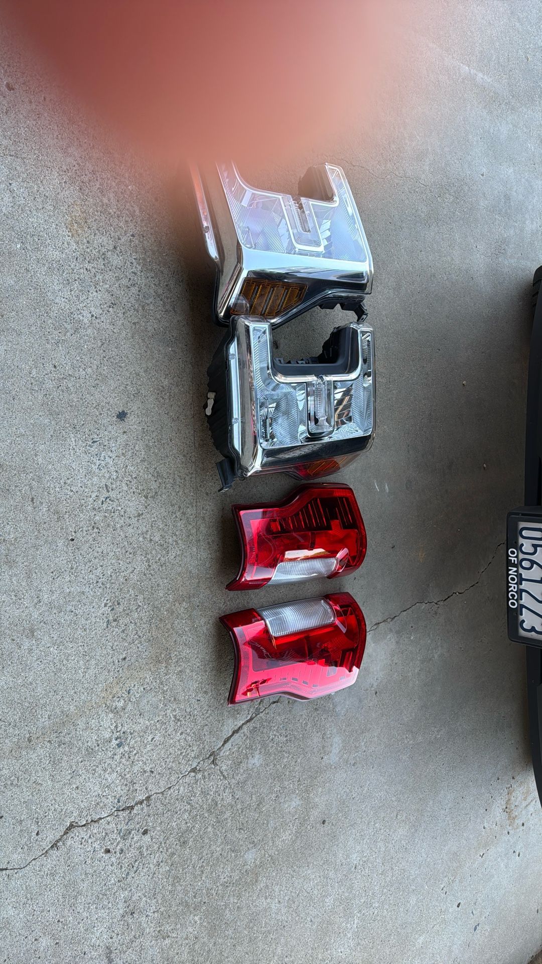 Front And Back Rear Lights For 2022 FORD Lights With Bulbs/ Original Ford Lights