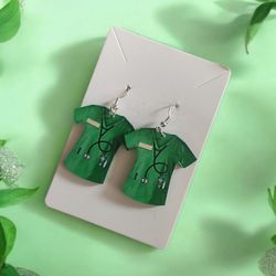 Medical Scrub 2D Dangle Earrings