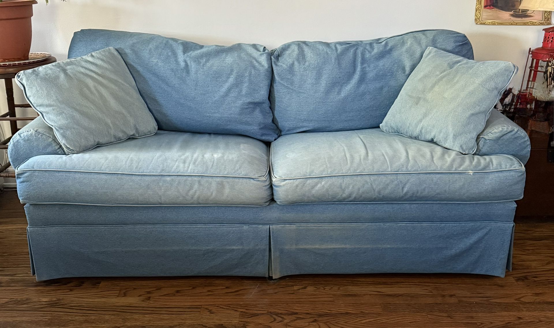 Denim Couch