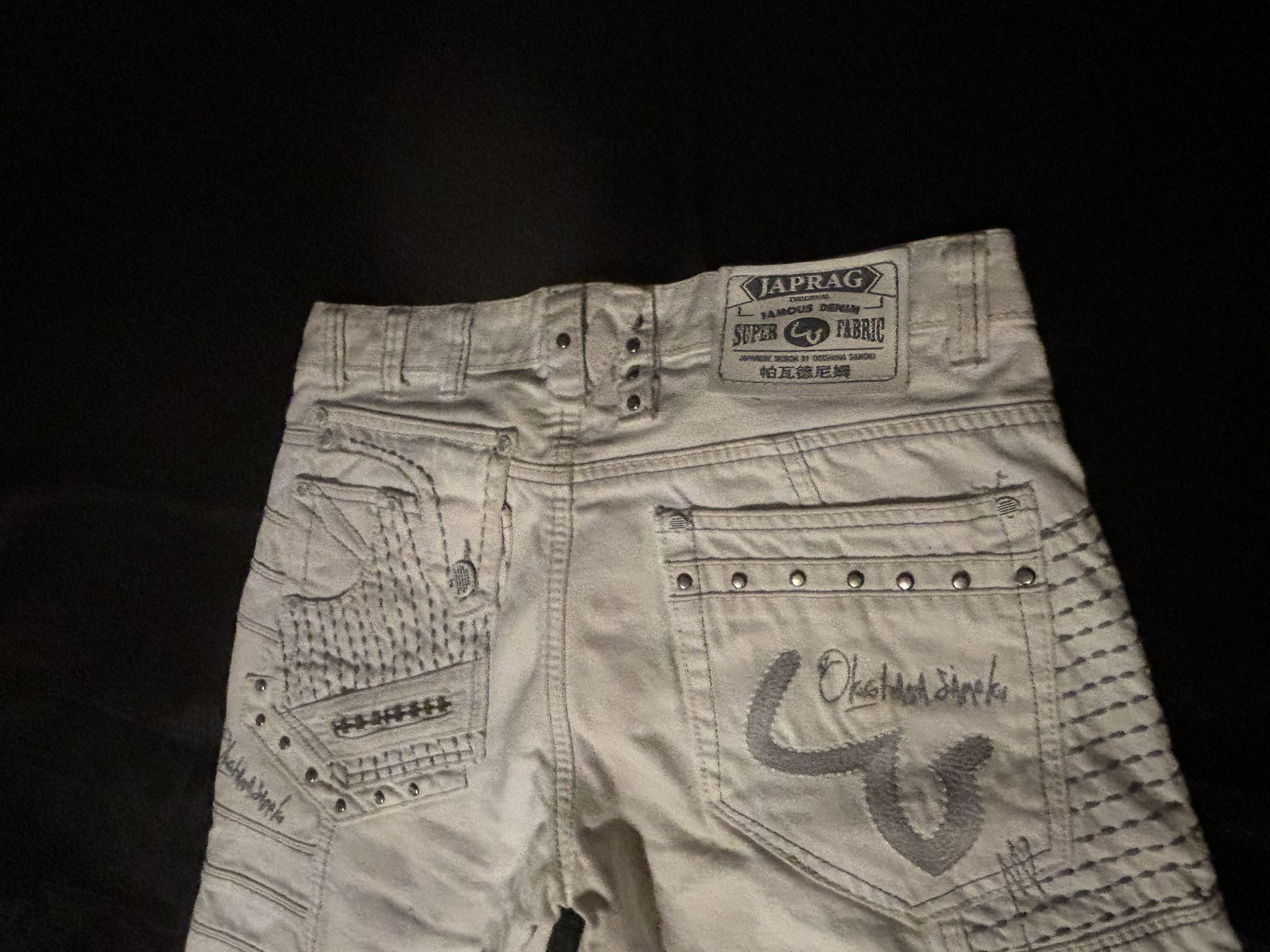 Vintage Mens jeans Japrag Japan Designer by Okishana Samoki, Size 34