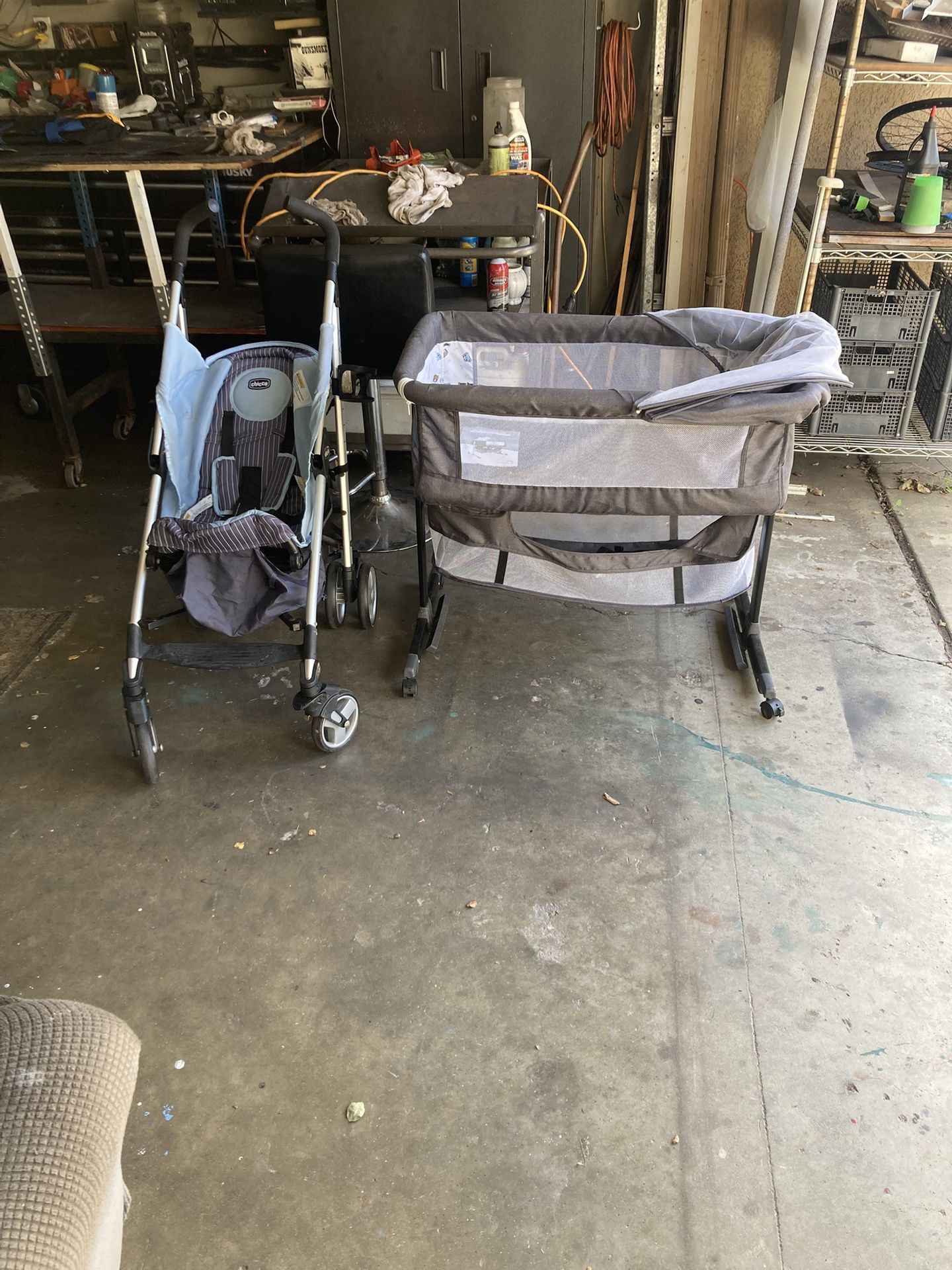 Multipurpose Baby bassinet and stroller