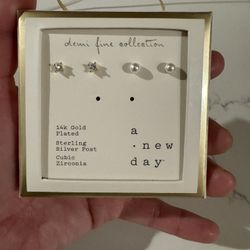 14k Gold Plated Earings 