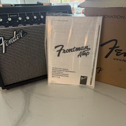 Brand New Fender Frontman 15G Amp