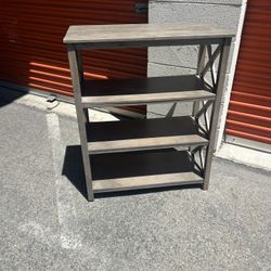 Rustic Wood Shelf Ready to Hold Your Life Together