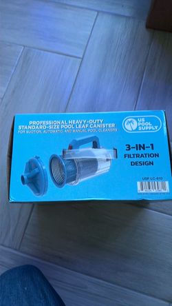 US Pool Supply Heavy-Duty Pool Leaf Canister
