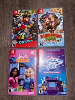 Nintendo Switch Games with case