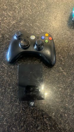 Xbox 360 Wireless Controller & 250GB Hard Drive