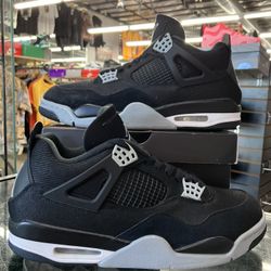 Air Jordan 4 Retro SE Black Canvas