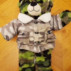 Build A Bear Camo Bear