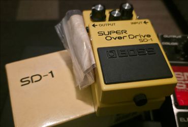 Boss Super Over Drive SD-1 pedal