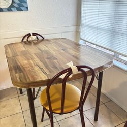 dining table and chairs 