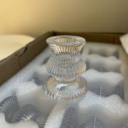20 Glass Candle Holders