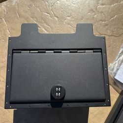 Chevrolet Silverado center console safe