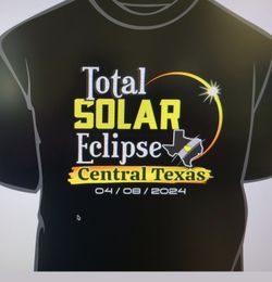 Total Solar Eclipse T Shirt/Texas