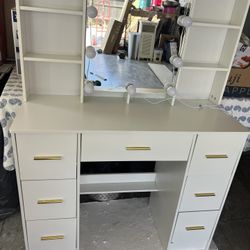 New White Vanity 