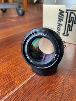 Nikon Nikkor 50mm f/1.4 AI lens